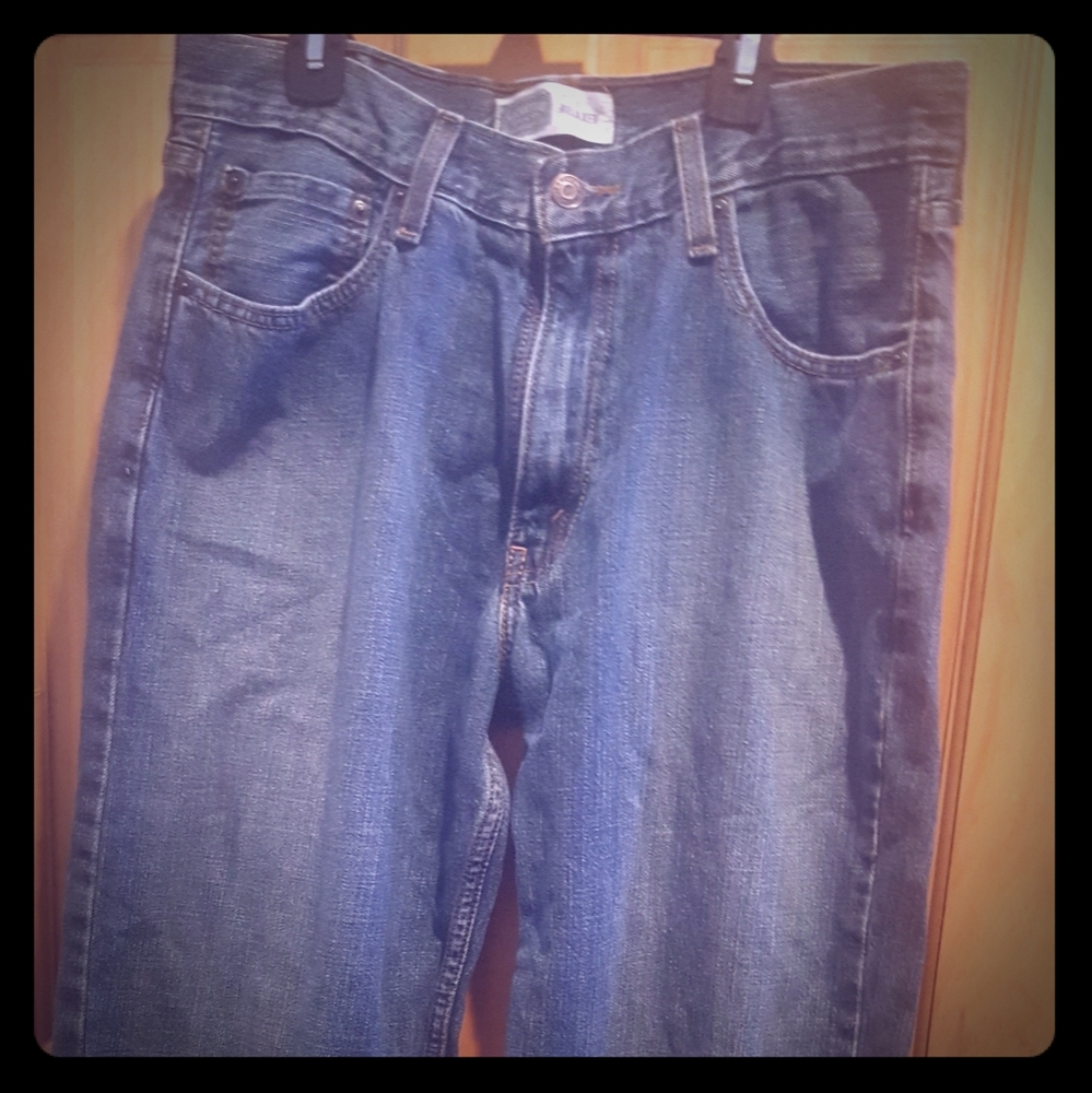 Mens Levi Strauss Signature Relaxed Fit Jeans 34 x